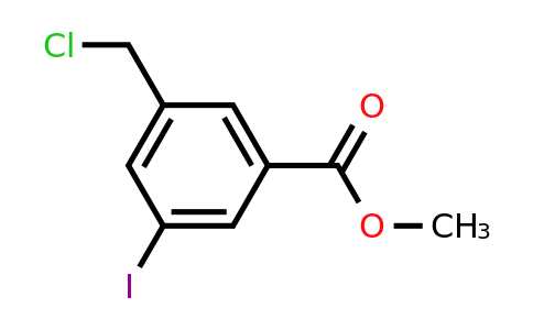 CAS 1393566-98-7 | Methyl 3-(chloromethyl)-5-iodobenzoate