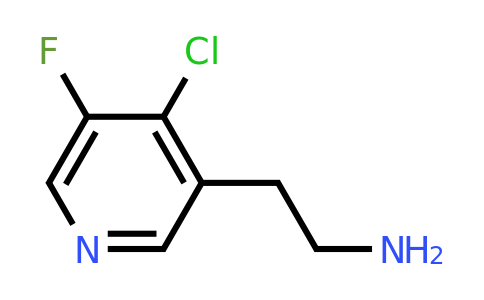 CAS 1393567-03-7 | 2-(4-Chloro-5-fluoropyridin-3-YL)ethanamine