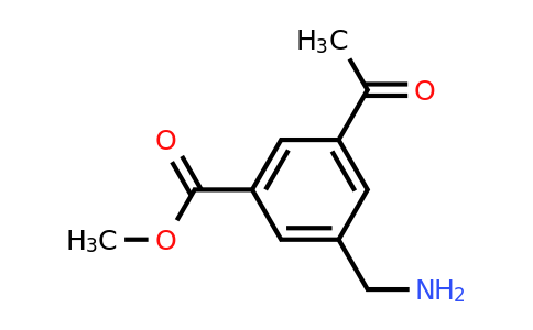 CAS 1393567-05-9 | Methyl 3-acetyl-5-(aminomethyl)benzoate