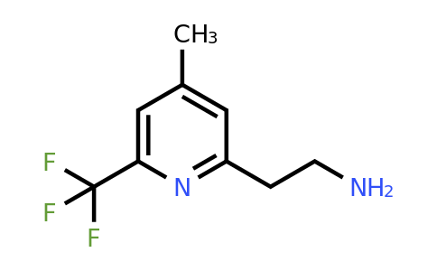 CAS 1393567-17-3 | 2-[4-Methyl-6-(trifluoromethyl)pyridin-2-YL]ethanamine