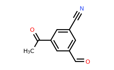 CAS 1393567-18-4 | 3-Acetyl-5-formylbenzonitrile