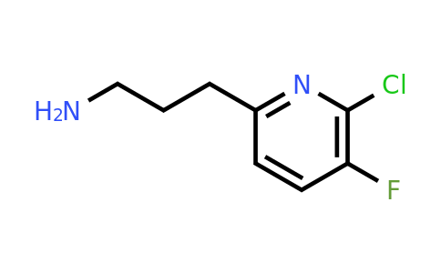 CAS 1393567-22-0 | 3-(6-Chloro-5-fluoropyridin-2-YL)propan-1-amine