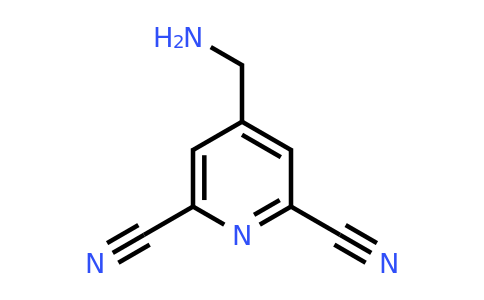 CAS 1393567-25-3 | 4-(Aminomethyl)pyridine-2,6-dicarbonitrile