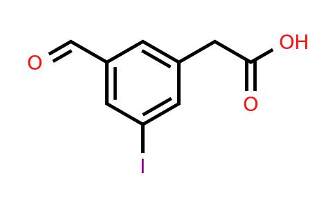 CAS 1393567-28-6 | (3-Formyl-5-iodophenyl)acetic acid