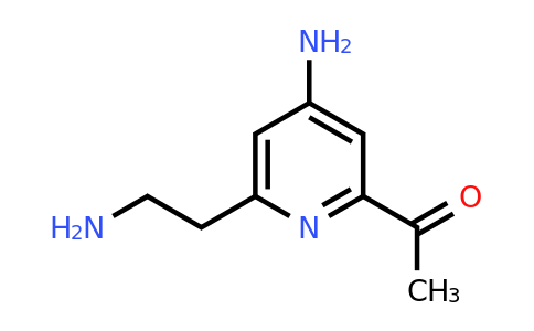 CAS 1393567-30-0 | 1-[4-Amino-6-(2-aminoethyl)pyridin-2-YL]ethanone