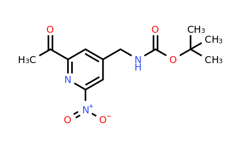 CAS 1393567-35-5 | Tert-butyl (2-acetyl-6-nitropyridin-4-YL)methylcarbamate