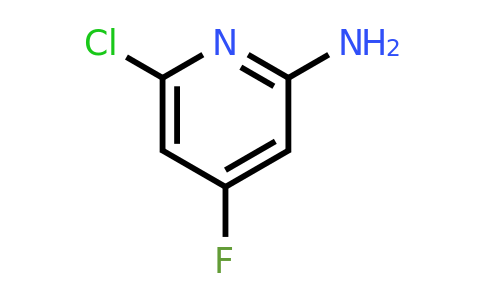 CAS 1393567-36-6 | 6-Chloro-4-fluoropyridin-2-amine