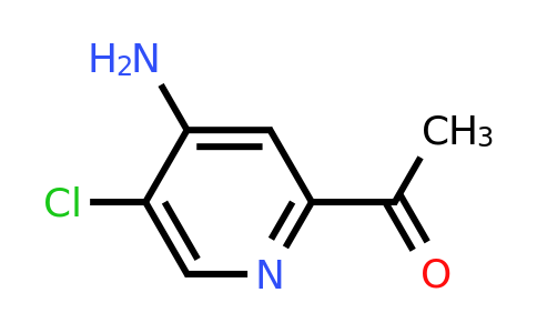 CAS 1393567-39-9 | 1-(4-Amino-5-chloropyridin-2-YL)ethanone