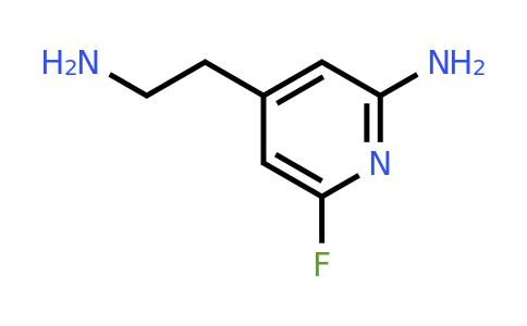 CAS 1393567-42-4 | 4-(2-Aminoethyl)-6-fluoropyridin-2-amine