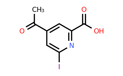 CAS 1393567-43-5 | 4-Acetyl-6-iodopyridine-2-carboxylic acid