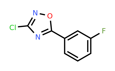 CAS 1393567-47-9 | 3-Chloro-5-(3-fluorophenyl)-1,2,4-oxadiazole