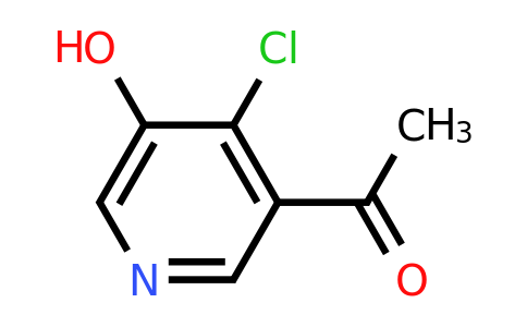 CAS 1393567-49-1 | 1-(4-Chloro-5-hydroxypyridin-3-YL)ethanone
