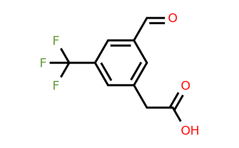 CAS 1393567-53-7 | [3-Formyl-5-(trifluoromethyl)phenyl]acetic acid