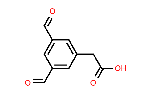 CAS 1393567-61-7 | (3,5-Diformylphenyl)acetic acid