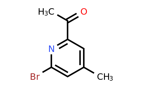 CAS 1393567-65-1 | 1-(6-Bromo-4-methylpyridin-2-YL)ethanone