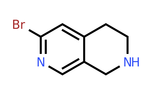 CAS 1393567-67-3 | 6-Bromo-1,2,3,4-tetrahydro-2,7-naphthyridine