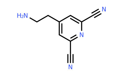 CAS 1393567-69-5 | 4-(2-Aminoethyl)pyridine-2,6-dicarbonitrile