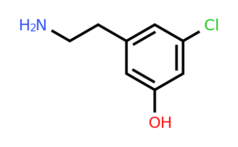 CAS 1393567-72-0 | 3-(2-Aminoethyl)-5-chlorophenol