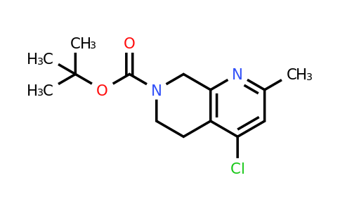 CAS 1393567-75-3 | Tert-butyl 4-chloro-2-methyl-5,8-dihydro-1,7-naphthyridine-7(6H)-carboxylate