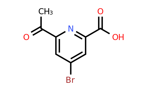 CAS 1393567-80-0 | 6-Acetyl-4-bromopyridine-2-carboxylic acid