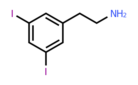 CAS 1393567-81-1 | 2-(3,5-Diiodophenyl)ethanamine