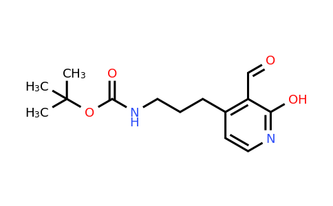 CAS 1393568-00-7 | Tert-butyl 3-(3-formyl-2-hydroxypyridin-4-YL)propylcarbamate