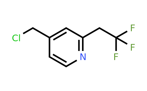 CAS 1393568-02-9 | 4-(Chloromethyl)-2-(2,2,2-trifluoroethyl)pyridine