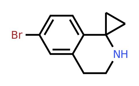 CAS 1393568-13-2 | 6'-Bromo-3',4'-dihydro-2'H-spiro[cyclopropane-1,1'-isoquinoline]