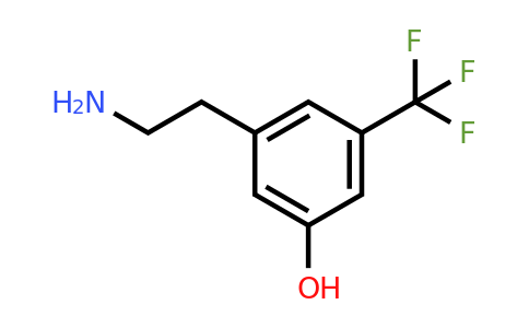 CAS 1393568-21-2 | 3-(2-Aminoethyl)-5-(trifluoromethyl)phenol