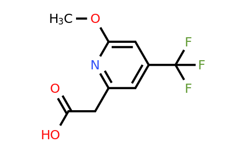 CAS 1393568-24-5 | [6-Methoxy-4-(trifluoromethyl)pyridin-2-YL]acetic acid