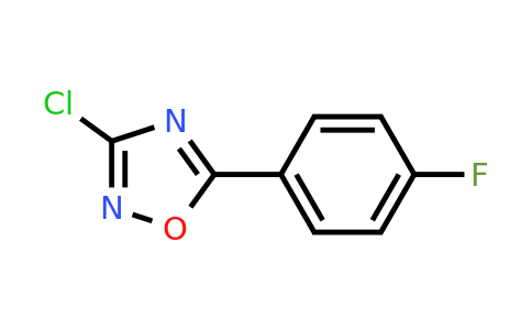 CAS 1393568-27-8 | 3-Chloro-5-(4-fluorophenyl)-1,2,4-oxadiazole