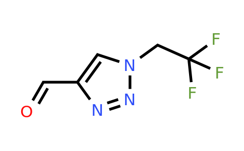 CAS 1393568-30-3 | 1-(2,2,2-Trifluoroethyl)-1H-1,2,3-triazole-4-carbaldehyde