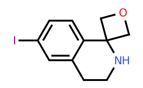 CAS 1393568-39-2 | 6-Iodo-3,4-dihydro-2H-spiro[isoquinoline-1,3'-oxetane]