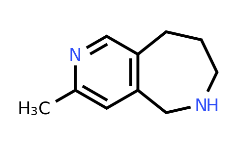 CAS 1393568-50-7 | 3-Methyl-6,7,8,9-tetrahydro-5H-pyrido[4,3-C]azepine