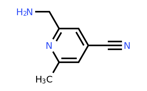 CAS 1393568-58-5 | 2-(Aminomethyl)-6-methylisonicotinonitrile