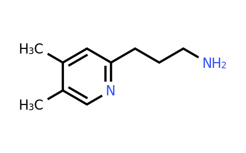 CAS 1393568-66-5 | 3-(4,5-Dimethylpyridin-2-YL)propan-1-amine