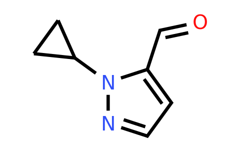 CAS 1393568-69-8 | 1-Cyclopropyl-1H-pyrazole-5-carbaldehyde