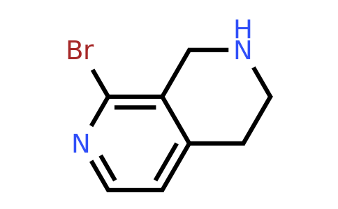 CAS 1393568-73-4 | 8-Bromo-1,2,3,4-tetrahydro-2,7-naphthyridine