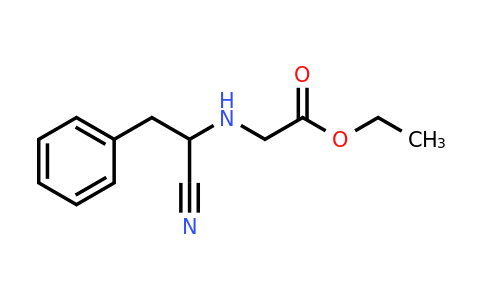 CAS 1393568-74-5 | Ethyl [(1-cyano-2-phenylethyl)amino]acetate