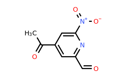 CAS 1393568-76-7 | 4-Acetyl-6-nitropyridine-2-carbaldehyde