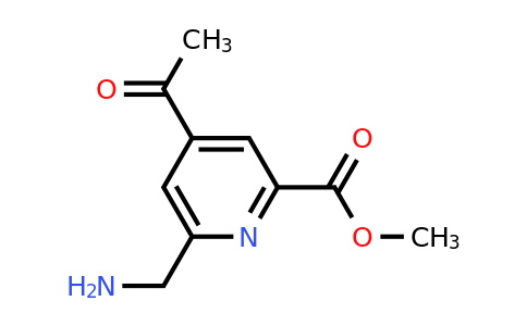 CAS 1393568-78-9 | Methyl 4-acetyl-6-(aminomethyl)pyridine-2-carboxylate