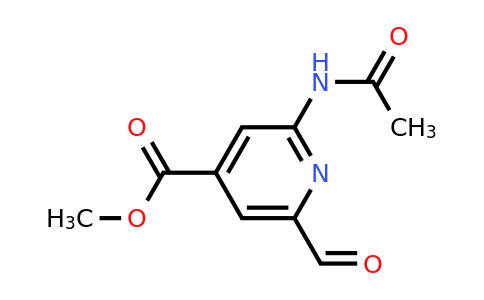 CAS 1393568-82-5 | Methyl 2-(acetylamino)-6-formylisonicotinate