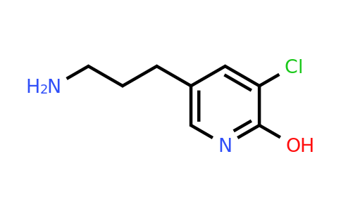 CAS 1393568-91-6 | 5-(3-Aminopropyl)-3-chloropyridin-2-ol