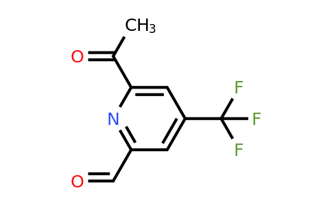 CAS 1393568-92-7 | 6-Acetyl-4-(trifluoromethyl)pyridine-2-carbaldehyde