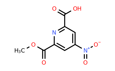CAS 1393568-93-8 | 6-(Methoxycarbonyl)-4-nitropyridine-2-carboxylic acid