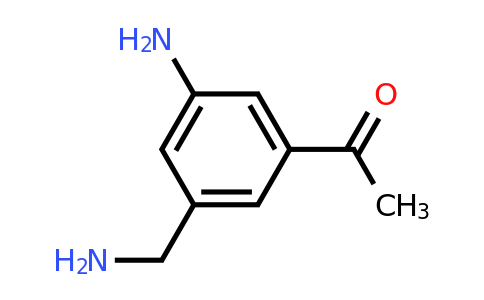 CAS 1393568-98-3 | 1-[3-Amino-5-(aminomethyl)phenyl]ethanone