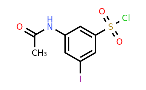 CAS 1393569-04-4 | 3-(Acetylamino)-5-iodobenzenesulfonyl chloride