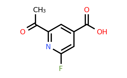 CAS 1393569-08-8 | 2-Acetyl-6-fluoroisonicotinic acid