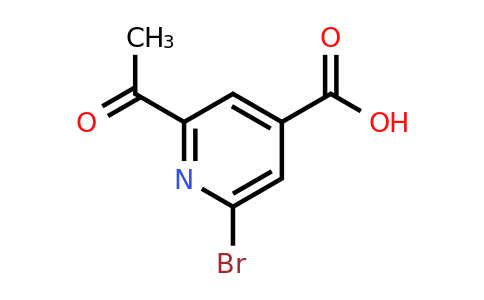 CAS 1393569-19-1 | 2-Acetyl-6-bromoisonicotinic acid