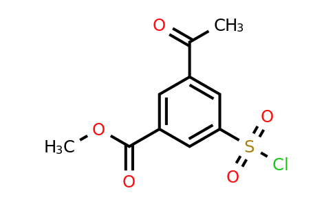 CAS 1393569-34-0 | Methyl 3-acetyl-5-(chlorosulfonyl)benzoate